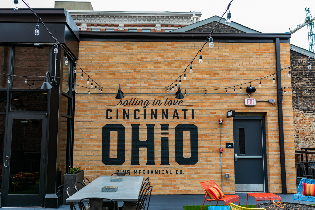 Pins Mechanical Co.'s Incredible Rooftop Bar Is Now Open Cincinnati