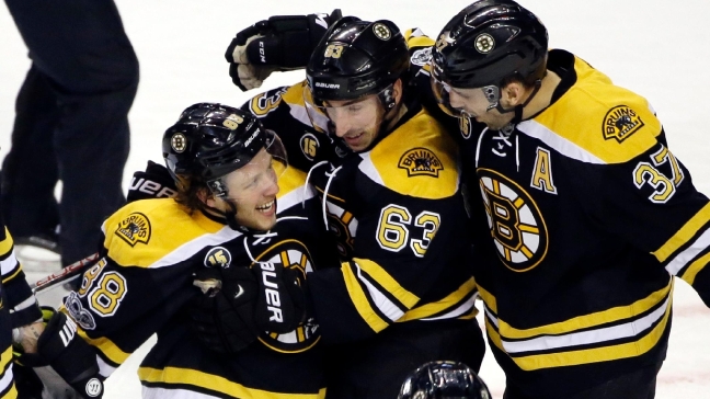 Bruins top Sharks in Bruce Cassidy's debut, 6-3