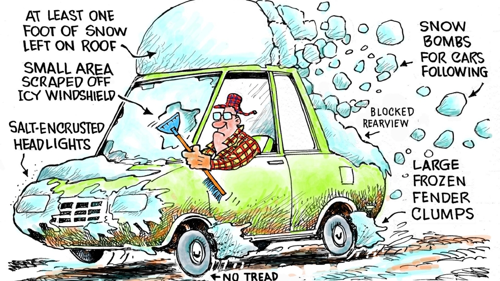 Granlund cartoon: Winter driving | Mail Tribune