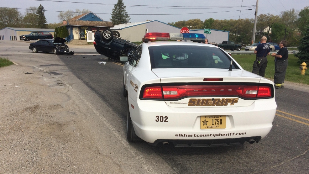 Twovehicle crash in Elkhart County sends one to hospital WSBT