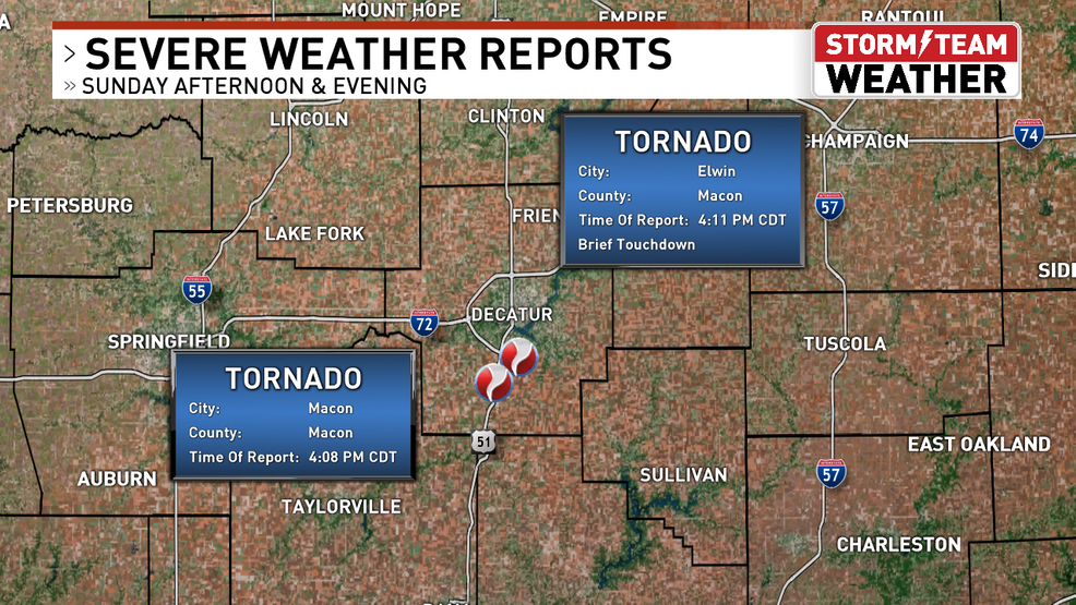 Tornado Confirmed in Macon County Sunday Afternoon WRSP
