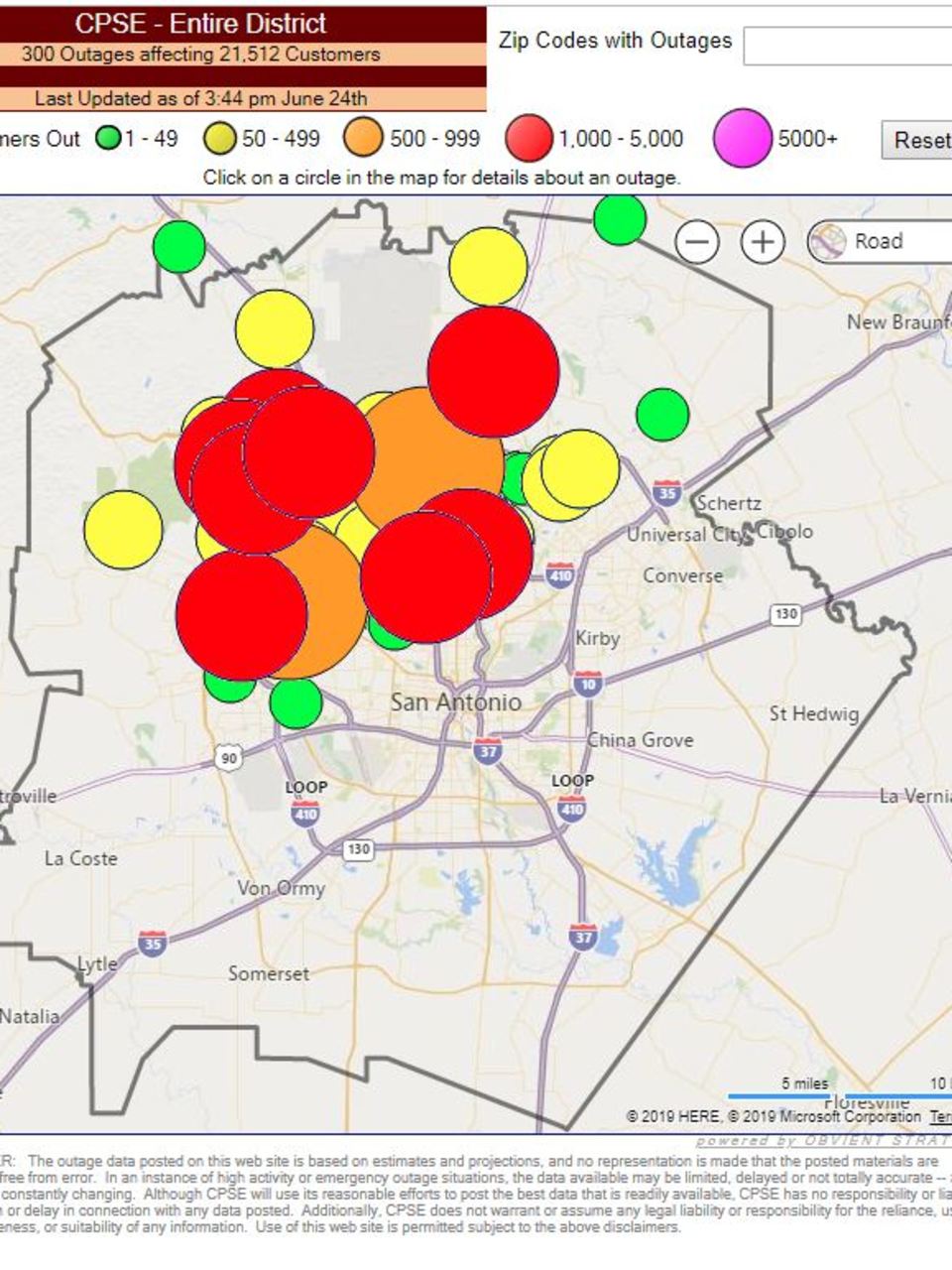 Txu Energy Power Outage Map Map