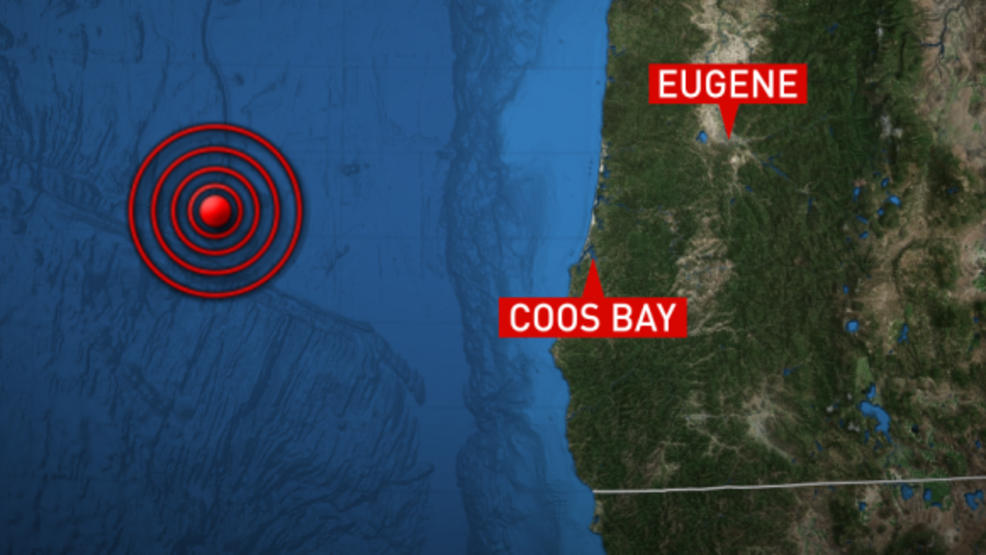 USGS Says Earthquake Recorded Off Oregon Coast Hit Magnitude 5.4 | KVAL