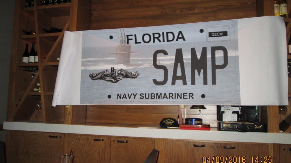 Submarine veterans get special license plate WEAR