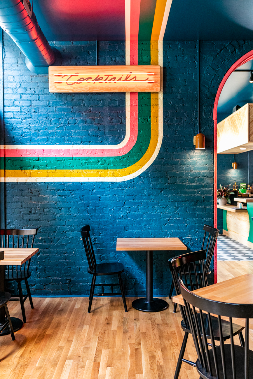 Quench Your Thirst with a Technicolor Cocktail at Homemaker's Bar