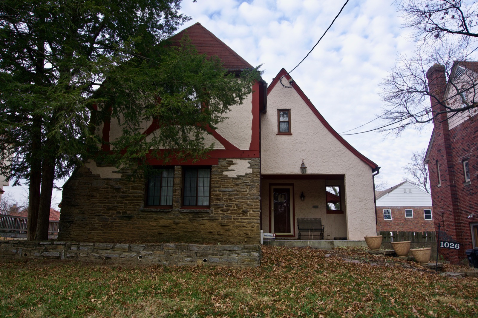 The Most Charming Tudor Homes In Cincy Are In This Tiny Sliver Of A