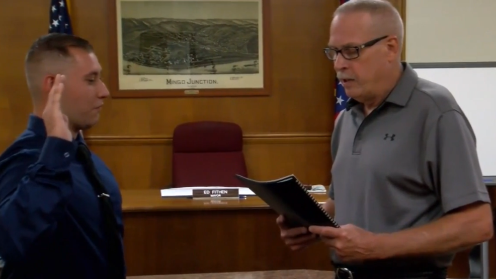 New officer sworn into Mingo Junction police force WTOV