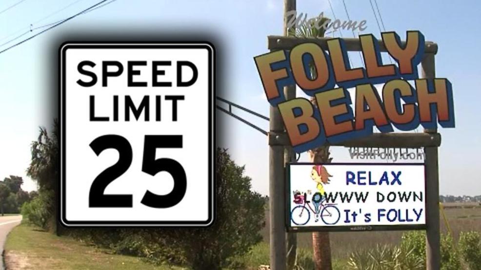 Folly Beach gets DOT approval to lower speed limit to 25 mph WCIV