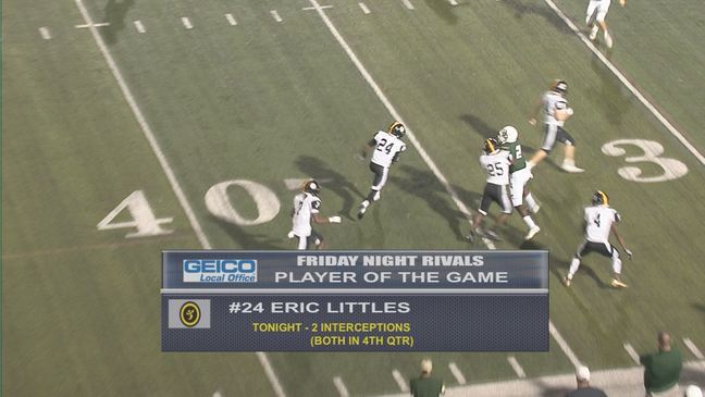 Littles' big 4th Quarter earns Geico Player of the Game honors