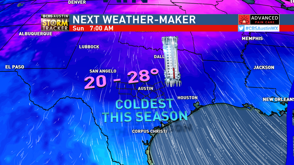 Arctic Blast On The Way To Central Texas This Weekend | KEYE