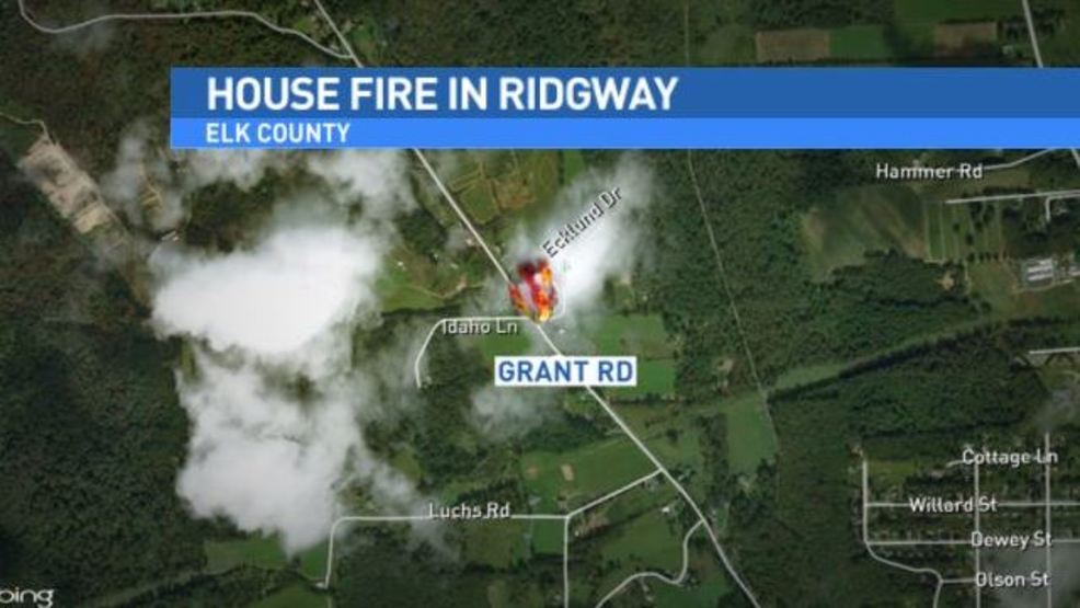 Crews respond to house fire in Ridgway; Multiple ambulances called WJAC
