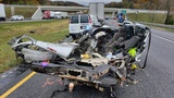 1 person killed in crash with semi-truck on I-24 W near TN-GA line Friday