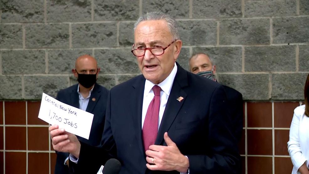 Sen. Schumer says USPS faces "giant axe" in CNY without federal relief