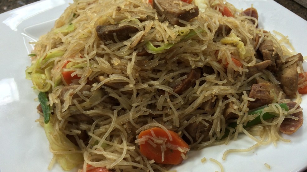 Pancit (Philippine bihon noodles) KATV