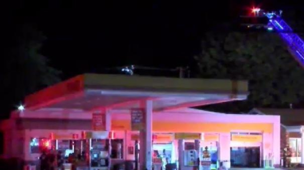 Fire, explosion ignites at Shell gas station in Vienna WJLA