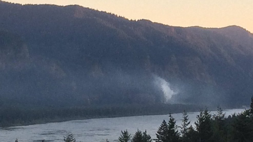Wildfire near Oneonta under control, Historic Columbia Highway reopens KATU