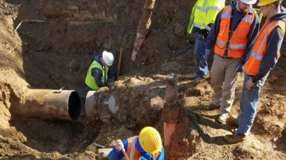 City plans water line work that will close intersection; impact tap