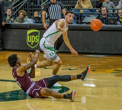 Pritchard Ties Career High To Help Ducks Over Texas Southern Kval