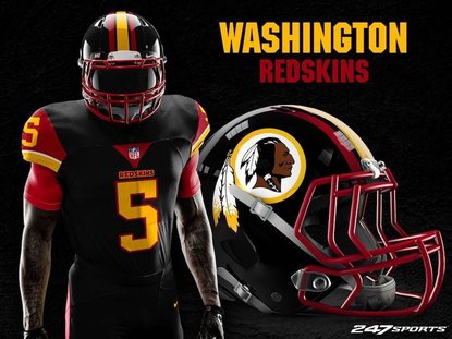 washington nfl team uniforms