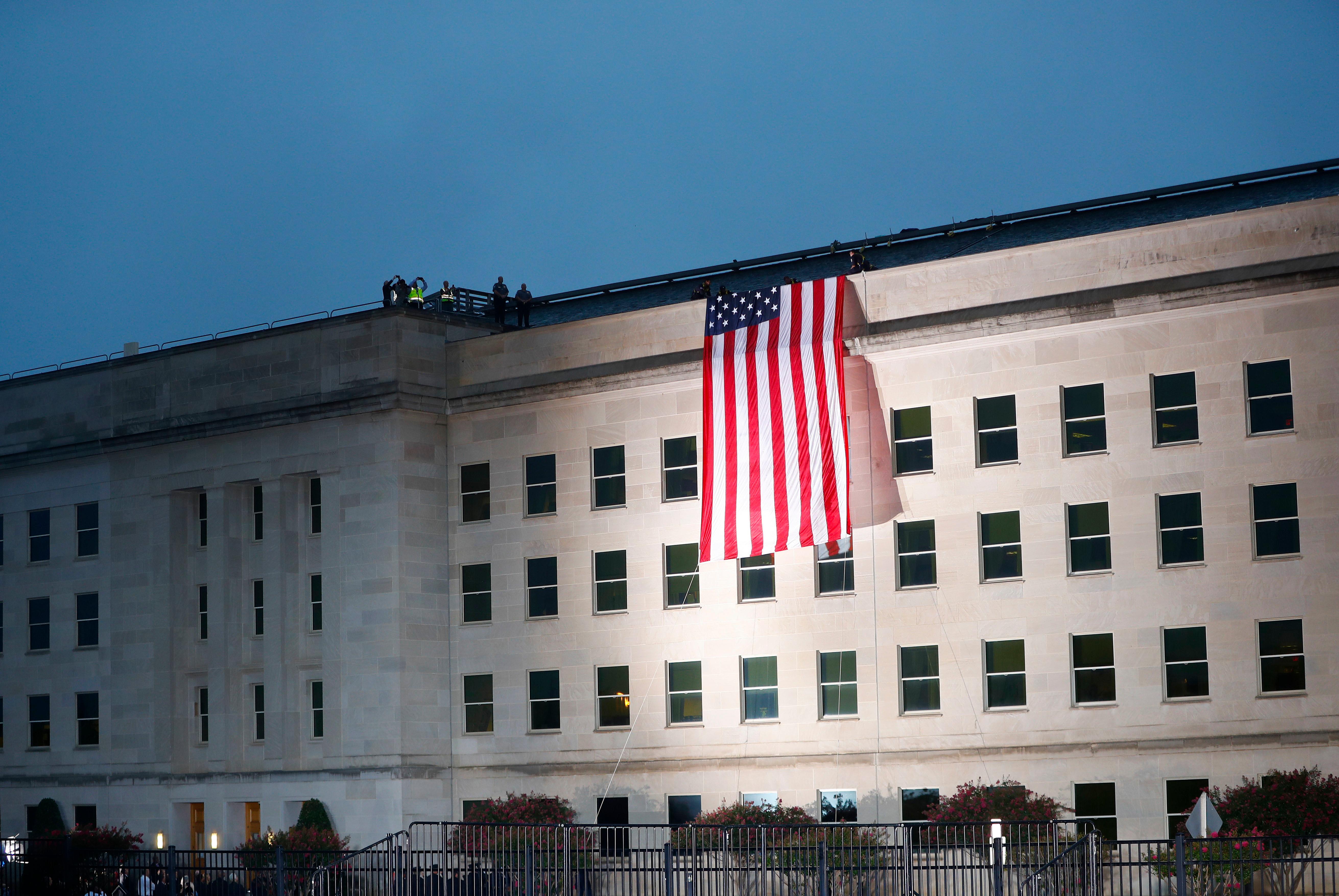 11, 2018, at the pentagon on the 17th anniversary of the sept.