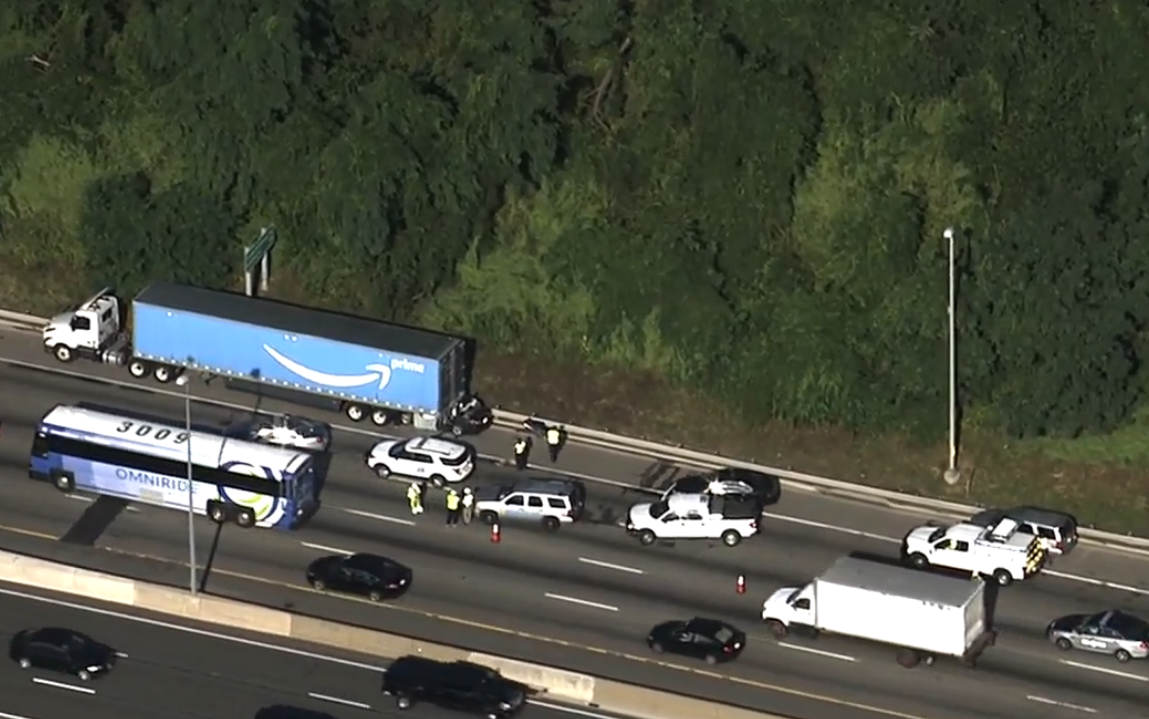 Fairfax County Car Tax >> Driver dies after car smashes into Amazon Prime tractor ... Fairfax County Car Tax >> Driver dies after car smashes into Amazon Prime tractor ...